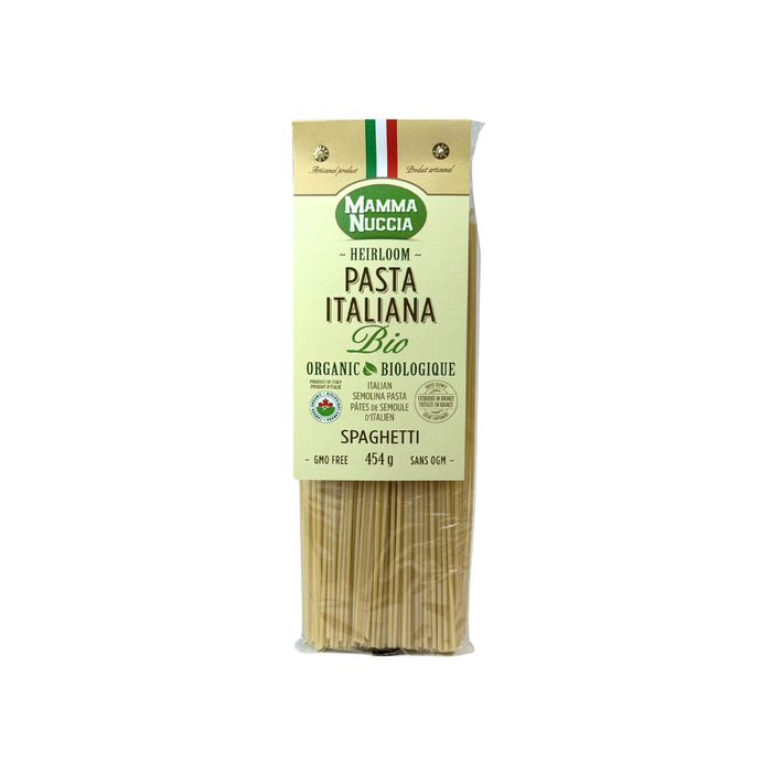 Mamma Nuccia Organic Spaghetti (12 x 454 g)