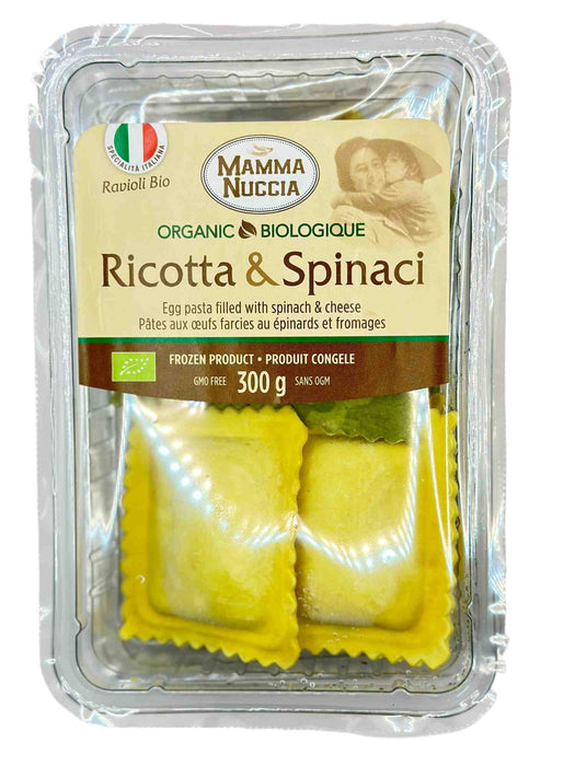 Ricotta & Spinaci Organic Frozen Egg Pasta (12x300g)