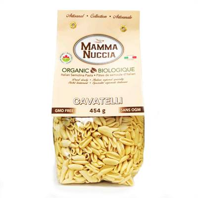 Organic Cavatelli Pasta (12x454g)