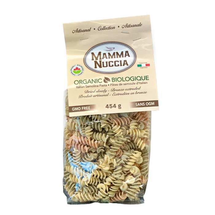 Organic Fusilli Pasta (12x454g)