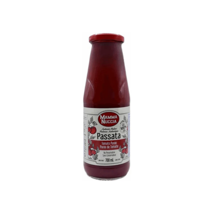 Mamma Nuccia Authentic Italian Passata (Tomato Puree) (12 x 700 mL)