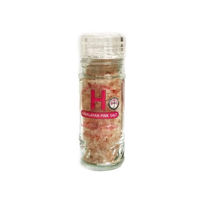 Jesse Tree Coarse Himalayan Pink Salt in Glass Grinder (20 x 120 g)