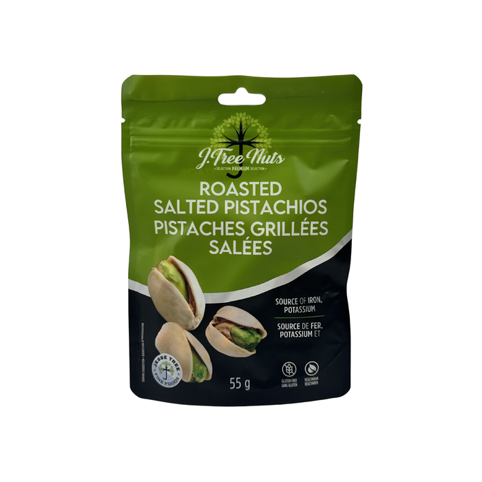 Jesse Tree Dry Roasted Salted Pistachios in Shell (15 x 55 g)