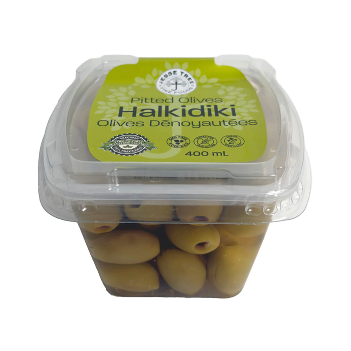 Jesse Tree Pitted Halkidiki Olives (6 x 400 mL)