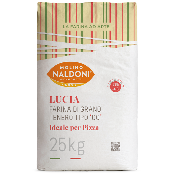 Molino Naldoni Lucia "00" Pizza Flour (1x25kg)