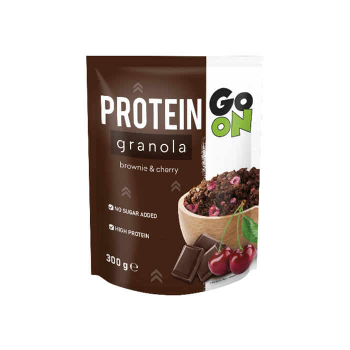Go On Brownie & Cherry Protein Granola (8 x 300 g)