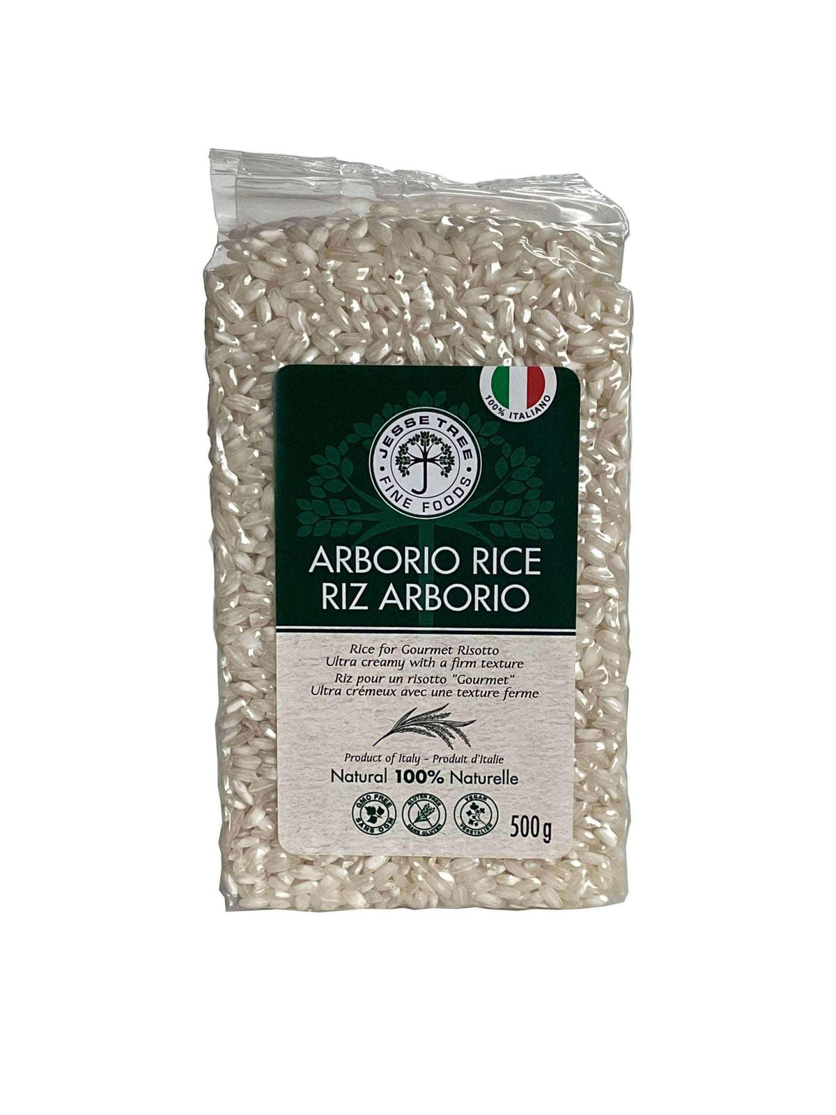 Arboriy Rice Arborio Rice (30x500g) — Jesse Tree Fine Foods