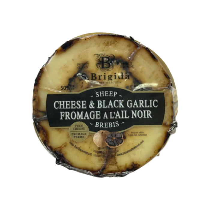 S. Brigida Baby Black Garlic Sheep Cheese (12 x 190 g)