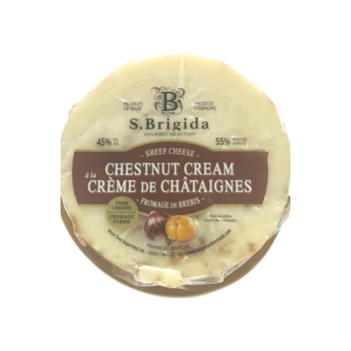 S. Brigida Baby Chestnut Cream Sheep Cheese (12 x 190 g)