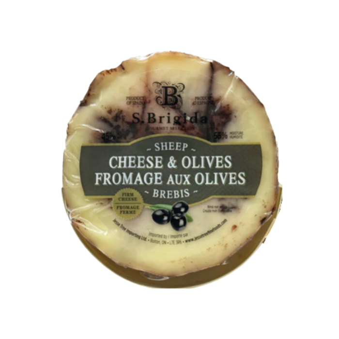 S. Brigida Baby Sheep Cheese with Olives (12 x 190 g)