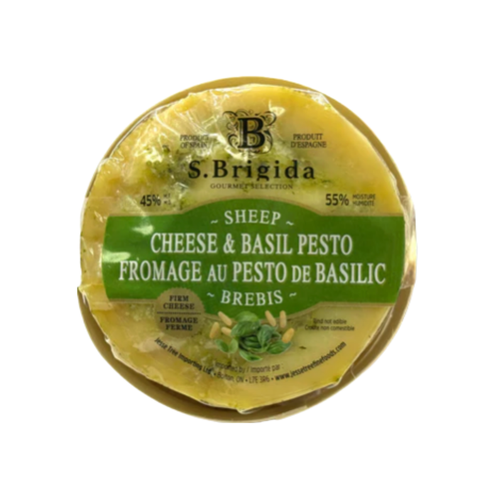 S. Brigida Baby Basil Pesto Sheep Cheese (12 x 190 g)