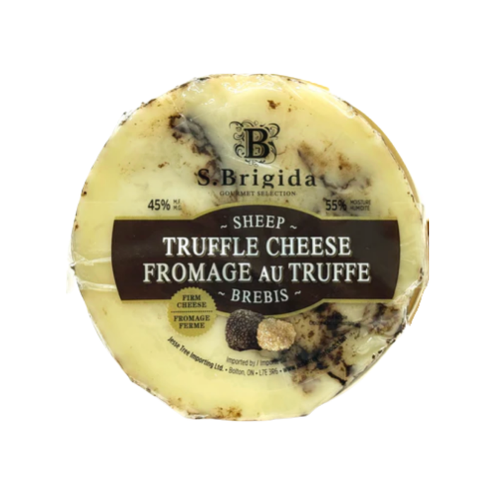 S. Brigida Baby Truffle Sheep Cheese (12 x 190 g)