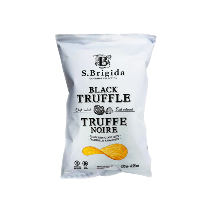 S.Brigida Black Truffle Chips (10 x 130 g)