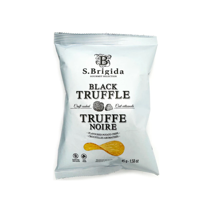 S.Brigida Black Truffle Chips (25 x 45 g)