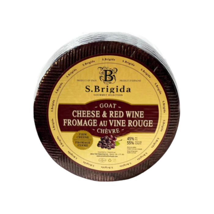 S. Brigida Red Wine (Drunken) Goat Cheese (2 x 3 kg)