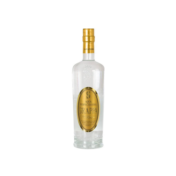 Sarandrea Perfect Aqua Grappa (6 x 700 mL)