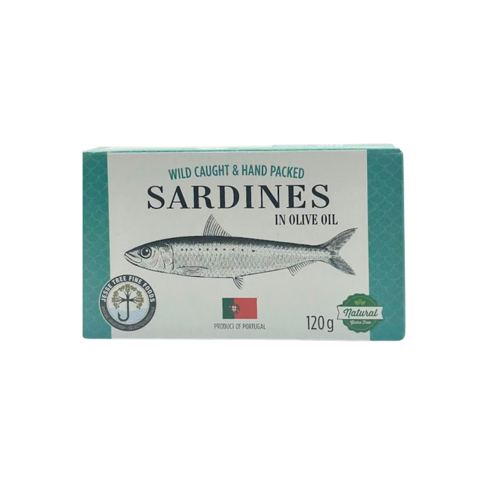 Jesse Tree Sardine Fillets in EVOO Tin (12 x 200 g)
