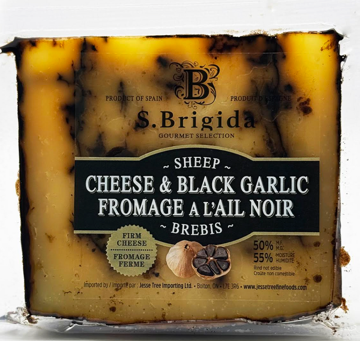 S. Brigida Black Garlic Manchego Wedges (14 x 150 g)