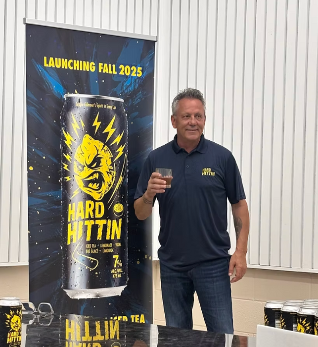 Doug Gilmour's Hard Hittin' Hard Lemon Ice Tea (24 x 473 mL)