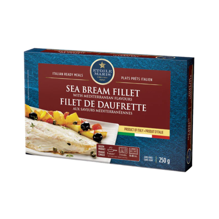 Etoile Maris Sea Bream Fillet with Vegetables (8 x 250 g)