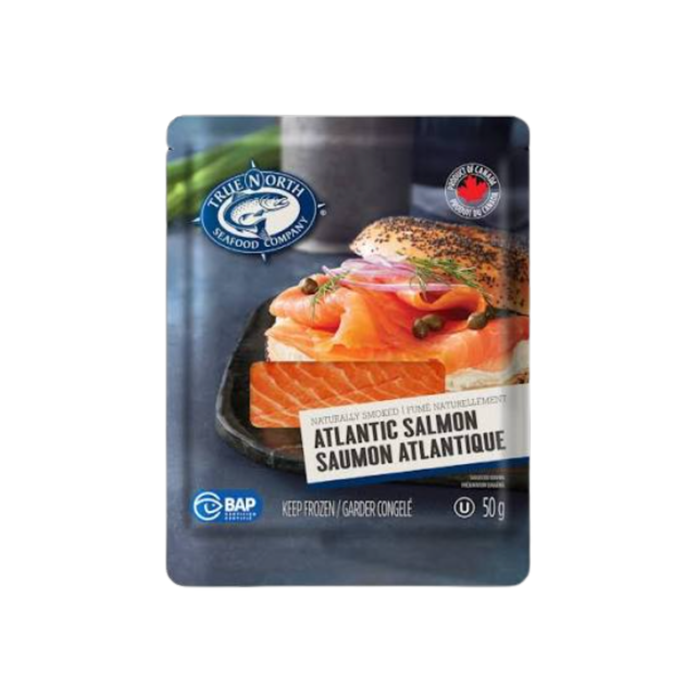 True North Natural Cold Smoked Atlantic Salmon (40 x 50 g)