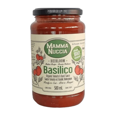 Organic Ready Made Basil Sauce (12x580mL)