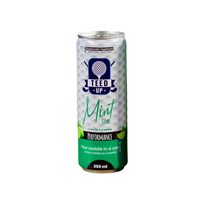 Teed Up Performance Mint Lime  (24 x 355 mL)
