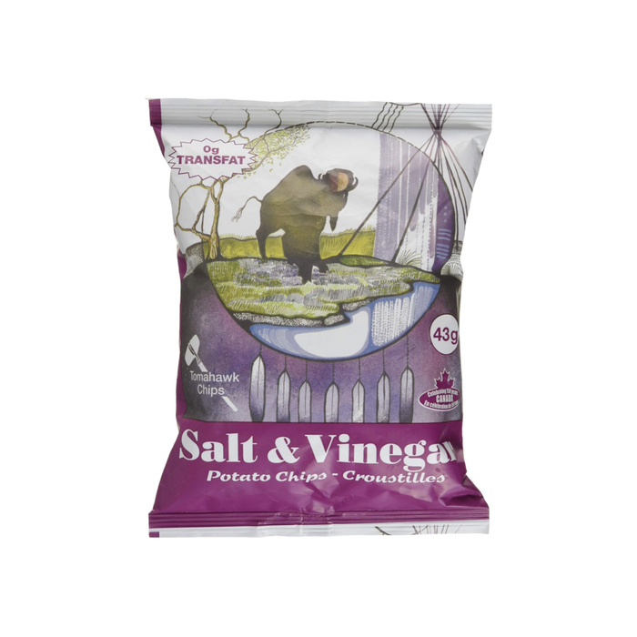 Tomahawk Salt & Vinegar Chips (48 x 45 g)