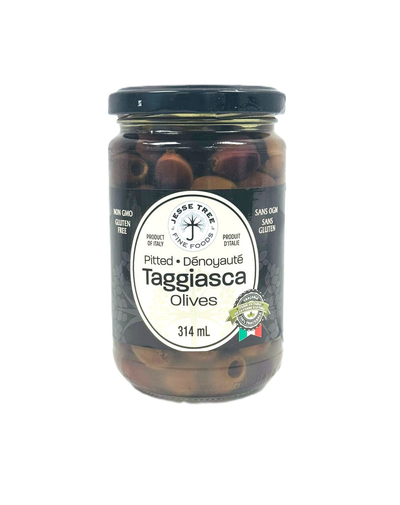Jesse Tree Pitted Taggiasca Olives in Oil (6 x 314 mL) — Jesse