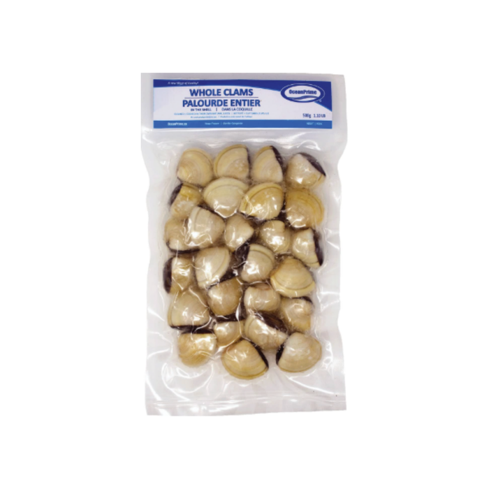 Whole Clams in Shell (24 x 500 g)