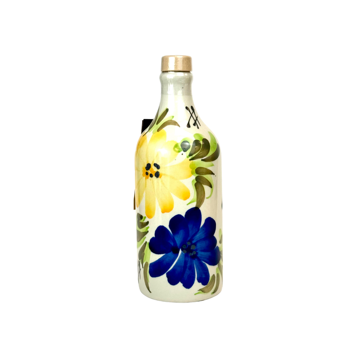Blue and Yellow Ceramic Extra Virgin Olive Oil ( 6 x 500 mL )