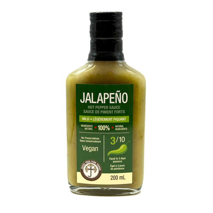 Jesse Tree Jalapeño Hot Pepper Sauce (12 x 200 mL)