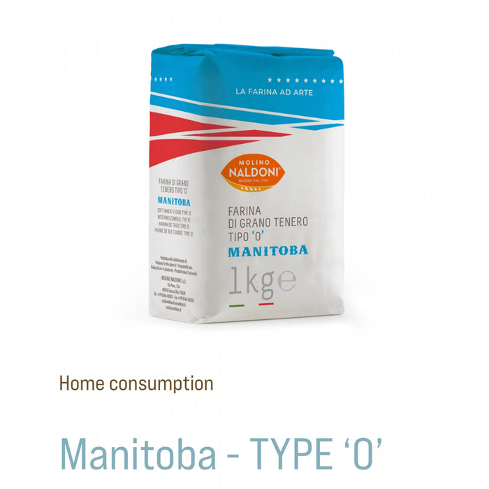 Molino Naldoni Manitoba  Flour ( 12 X 1 Kg )