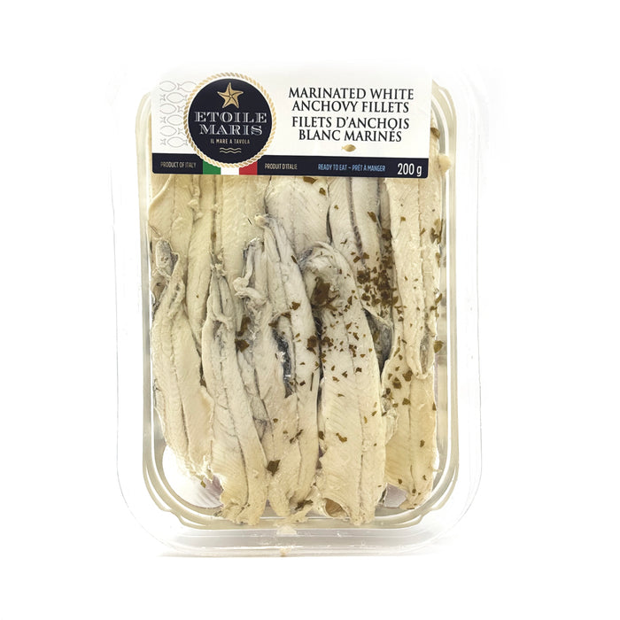 Marinated White Anchovy Fillets ( 200 G X 12  )