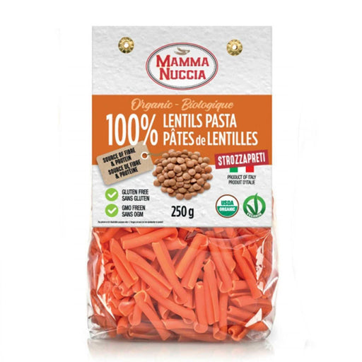 Organic Red Lentils Gluten-Free Pasta (8x250g)