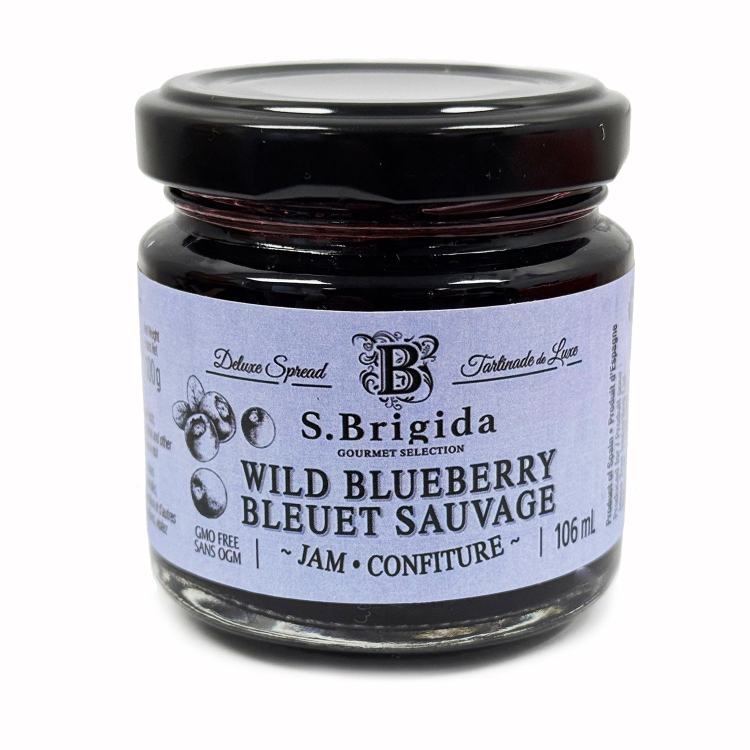 Wild blueberry Jam (100gx12)