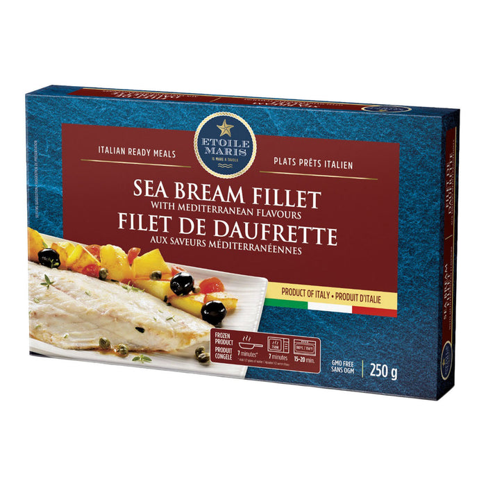 Sea Bream Fillet with Veg. ( 250 G X 8 )