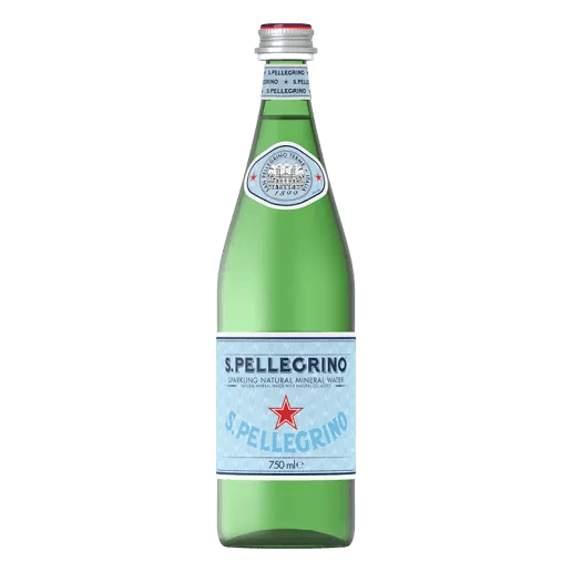 Sparkling Natural Mineral Water Glass Bottle (15x750mL)