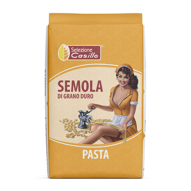 Durum Semolina Wheat Flour (1x25kg)