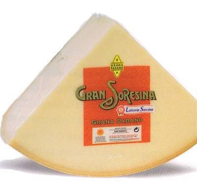 Grana Padano Quarters 5kg Handcut aged Cheese (1x5kg)