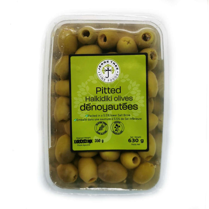 Pitted Halkidiki Green Olives (16x630g)