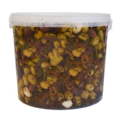 Pitted Mixed Mediterranean Olives (1x5kg)