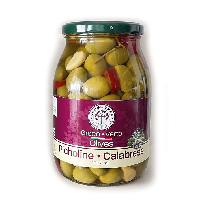 Green Picholine/Calabrese Olives (6x1062mL)