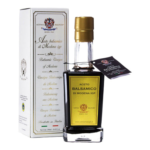 250mL Bottle of Acetaia Malpighi Gold Balsamic Vinegar Of Modena IGP