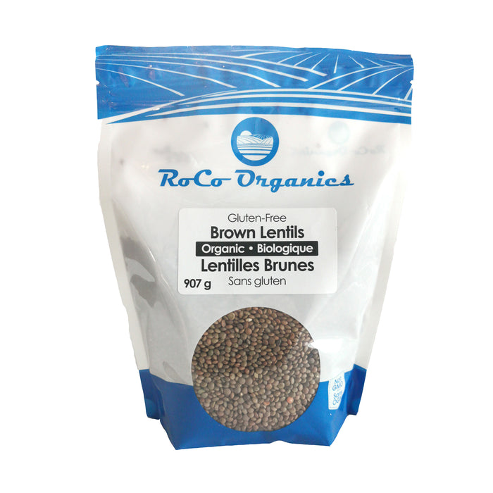 Brown Lentils Gluten-Free and Organic (10x907g)