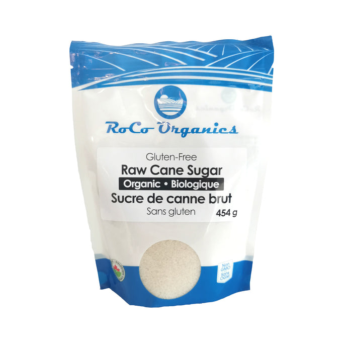 Raw Cane Sugar Gluten-Free and Organic (15x454g)