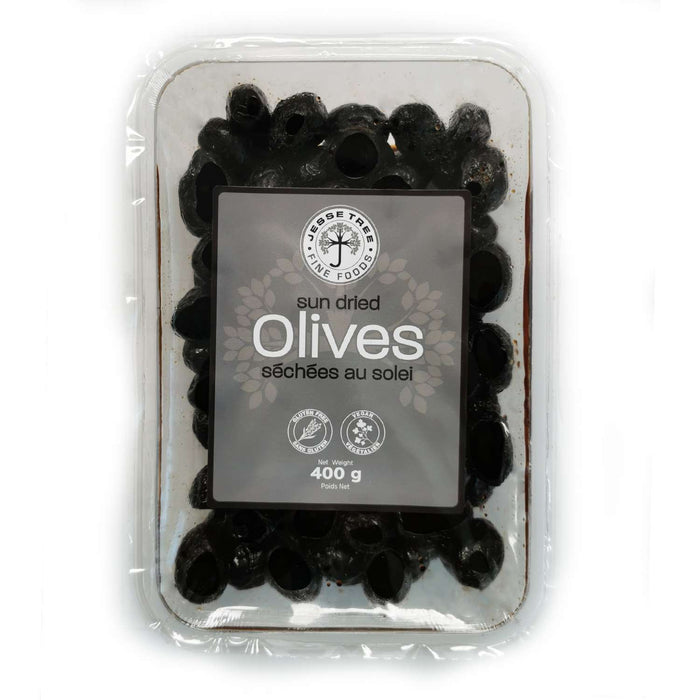 Dry Cured Sun Dried Black Olives (16x400g)